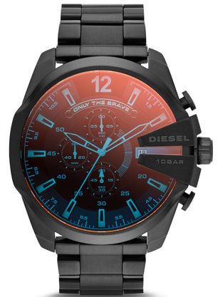 Relógio Diesel Masculino Em Aço Preto DZ4318B1