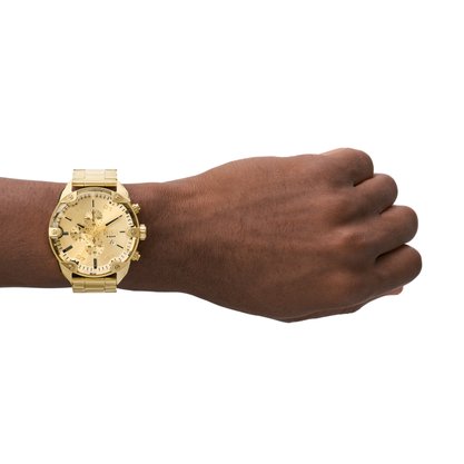 Relógio Diesel Masculino Aço Dourado DZ4608B1-C2KX