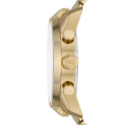 Relógio DIESEL Split cronógrafo dourado DZ4590B1 C1KX