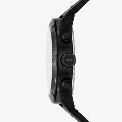 Relógio Diesel Spiked Masculino Em Aço Preto DZ4667B1