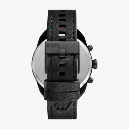 Relógio Diesel Spiked Masculino Em Aço Preto DZ4667B1