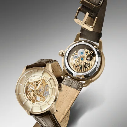 Relógio Technos Masculino Automático Dourado G3265AK/0M