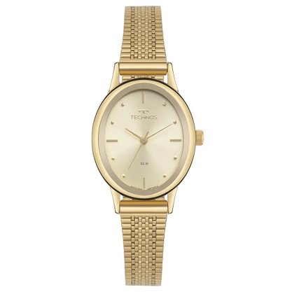 RELOGIO TECHNOS CX.PULS.AÇO DOURADO ESTEIRA
