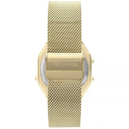 Relógio TECHNOS Feminino Digital Elegance Crystal BJ3851AJ/4P