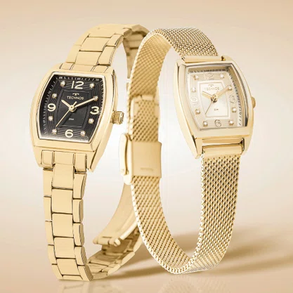Relógio Technos Feminino Mini Dourado 2035MZW/1D