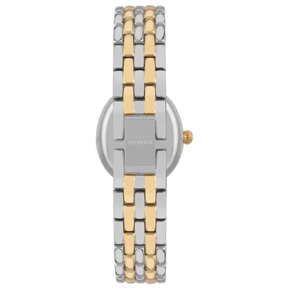 Relógio Technos Feminino Oval em Aço Bicolor 2035NBO/1A