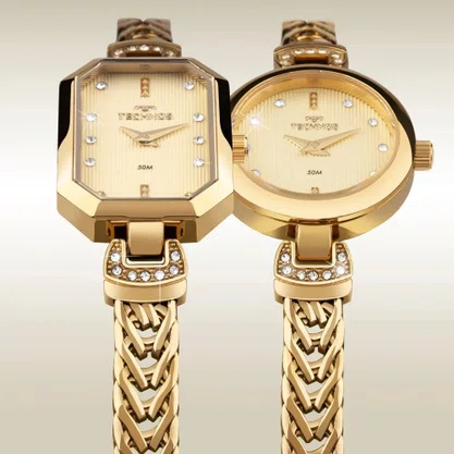 Relógio Technos Feminino Mini Joia Dourado 5Y20LV/1D