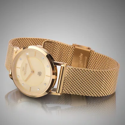 Relógio Technos Feminino Slim Dourado 2025LTX/1X