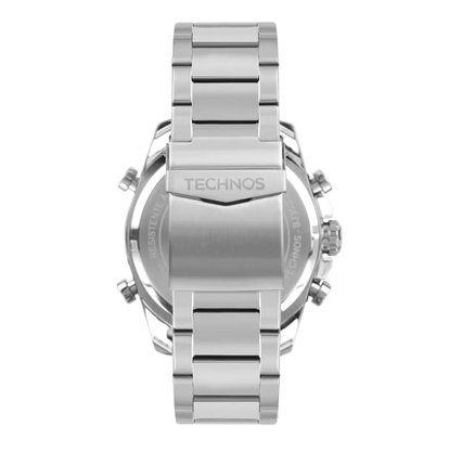 Relógio Technos Masculino Digitech Prata BJ3530AF/1A