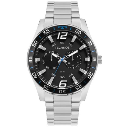 RELOGIO TECHNOS PERFORMANCE RACER CAIXA E PUL.AÇO