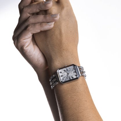 Relógio Technos Feminino Crystal Prata 2033CZ/1K