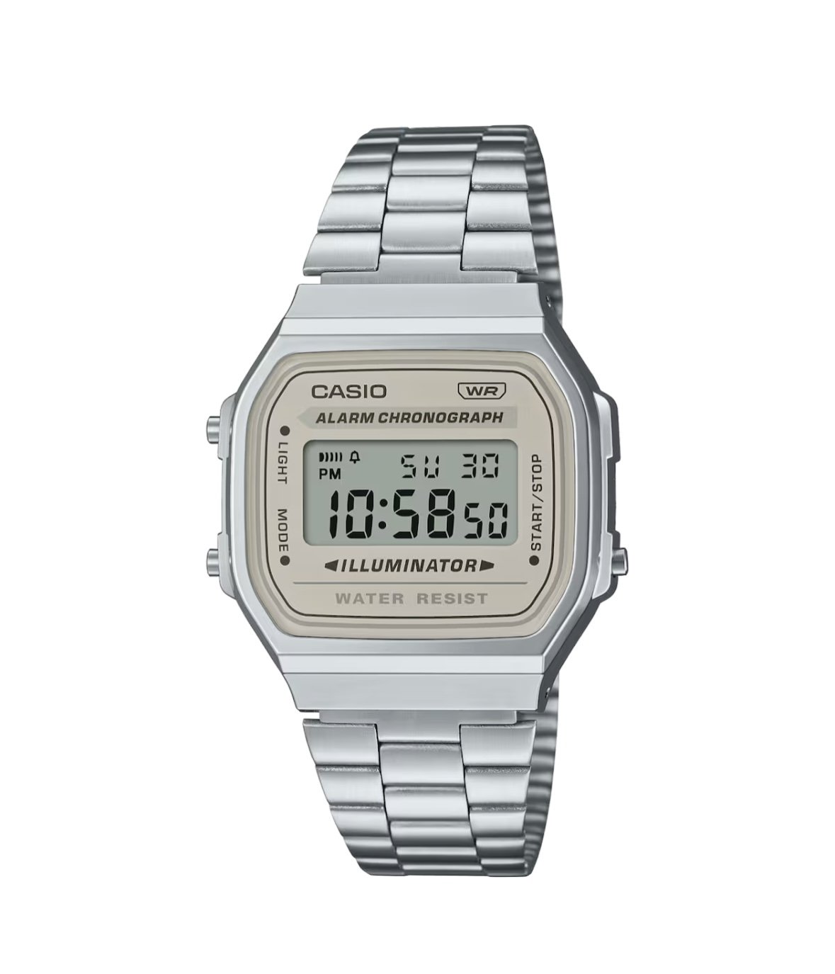 Relógio Casio Vintage Prata A168WA-8AYDF