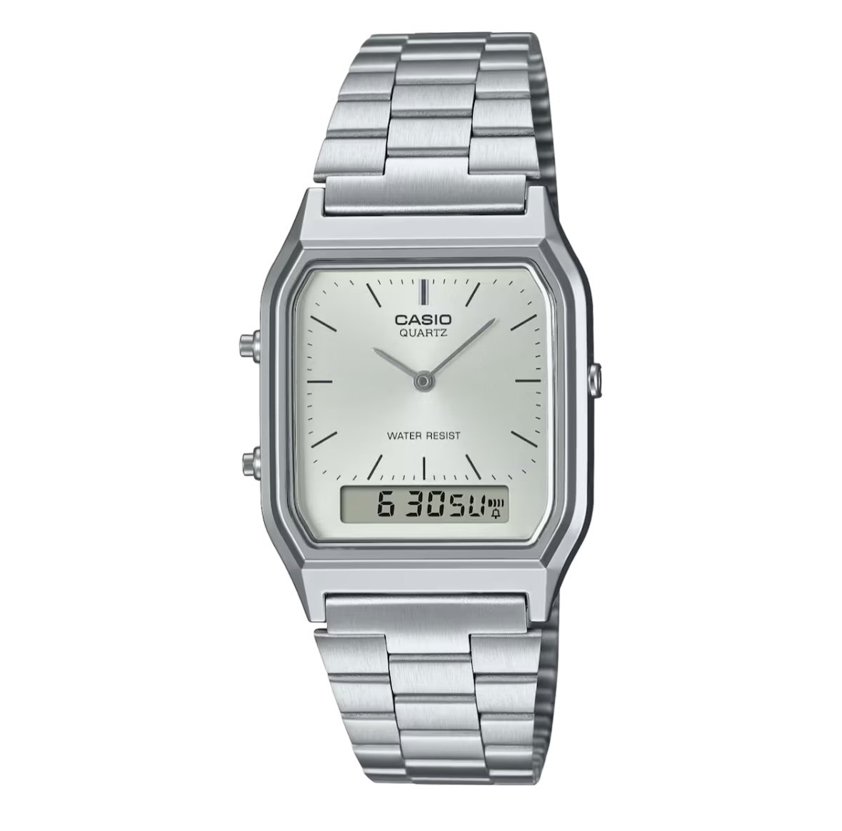 Relógio Casio Vintage Prata AQ-230A-7AMQYDF-SC