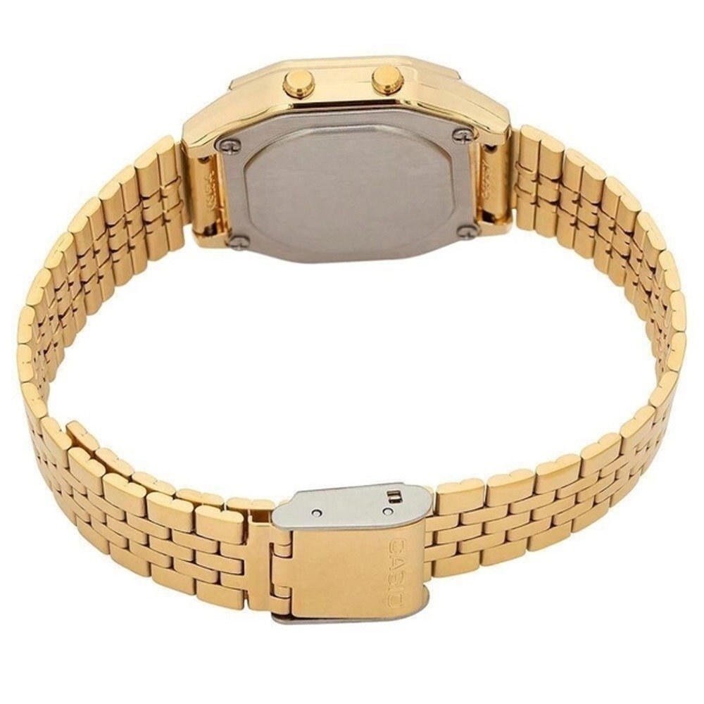 Relógio Casio Vintage Mini Dourado LA680WGA-1BDF-SC