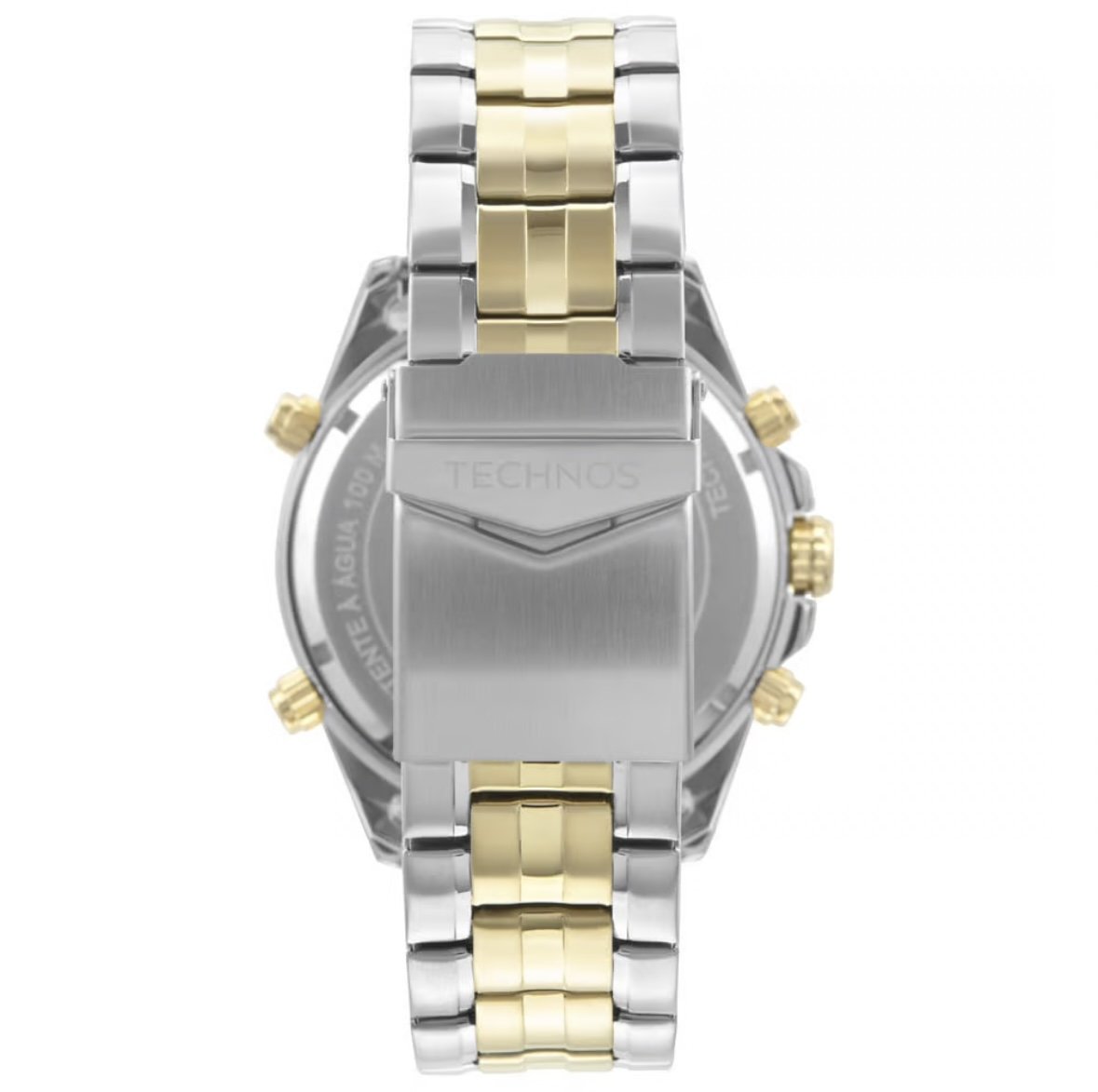 Relogio Technos Masculino Digitech Dourado BJK629AA/1P