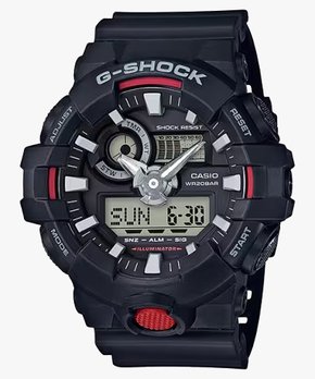 Casio G-Shock Preto e Vermelho GA-700-1ADR