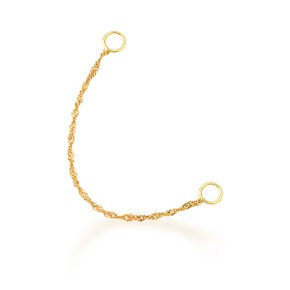 Franja Lanzara em Ouro Amarelo