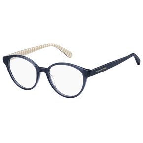 OCULOS ARMAÇÃO AZUL LISTRA ROSA DENTRO BL PTT WH AZUL