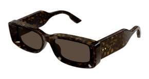 Óculos de Sol Gucci GG1528S 002 - Marrom Havana Escuro Brilhante 53