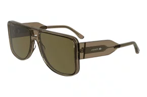Óculos de Sol Lacoste L6056S 210 59 Acetato Marrom Transparente com lentes na cor Marrom