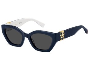 OCULOS DE SOL TOMMY HILFIGER AZUL COM BRANCO