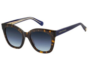 OCULOS DE SOLTOMMY HILFIGER COM HAVANA E AZUL
