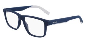 OCULOS LACOSTE ARMAÇAO AZUL COM BRANCO
