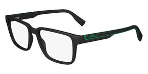 OCULOS LACOSTE OPTICAL ARMAÇAO MATTE BLACK