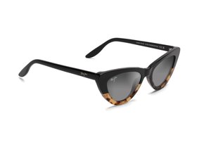 OCULOS MAUI JIM LYCITEE GATO PRETO E HAVANA