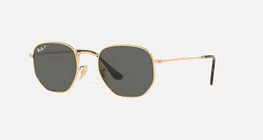 OCULOS RAYBAN HEXAGONAL METAL DOURADO