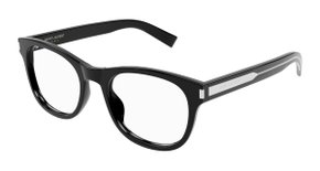 Óculos Armação de Grau preto Saint Laurent SL663-001