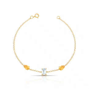 PULSEIRA AU AM 1 TOPÁZIO RETANG 7X5/2 GOTAS CITR 6X4 AMARELO