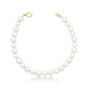 Pulseira Pérolas em Ouro Amarelo
