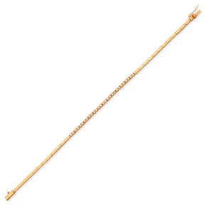 Pulseira Riviera em Ouro Rose com Diamantes