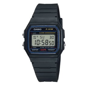 Relógio Casio Digital Preto F-91W-1DG-SC