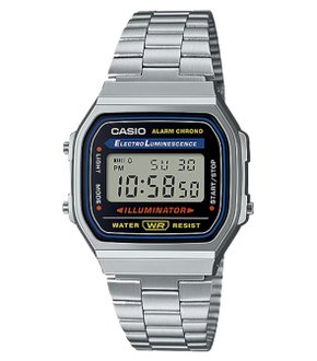 Relógio Casio Vintage Prata A168WA-1WDF