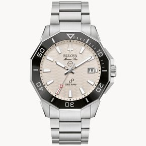 Relógio Bulova Marine Star Masculino Aço Prateado 96b426