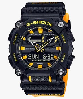 Relógio Casio G-Shock Preto e Amarelo GA-900A-1A9DR