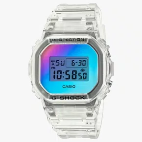 Relógio Casio G-Shock transparente DW-5600SRS-7DR