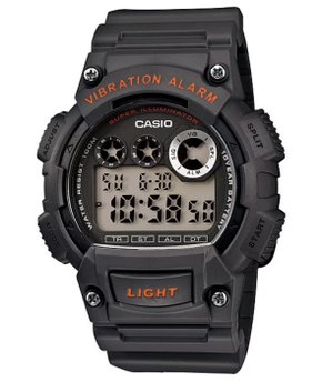 Relógio Casio Vibration Alarm Cinza W-735H-8AVDF