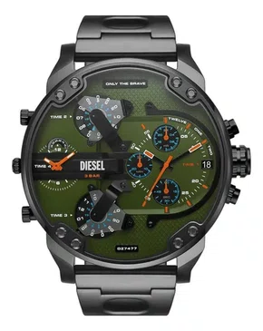 Relógio DIESEL cronógrafo verde masculino DZ7477B1 E1GX