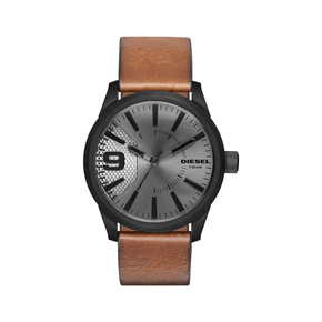 Relógio Diesel Masculino Couro Marrom e Preto e Grafite  DZ1764B1-G2NX