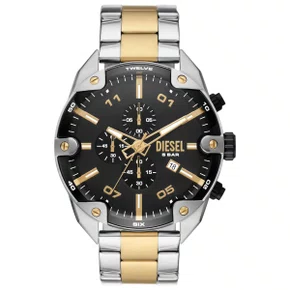 Relógio Diesel Masculino Em Aço Bicolor DZ4627B1