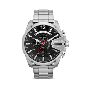 Relógio DIESEL Masculino Split Prateado Preto DZ4308B1 P2SP