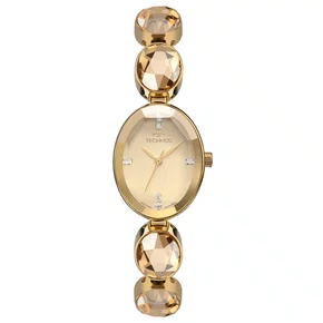 Relógio Technos Feminino Crystal Dourado 2036MTV/1D