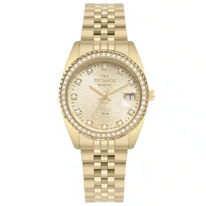Relógio Technos Feminino Riviera Dourado 2117LFK/1D