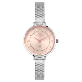 Relógio Technos Feminino Slim Prata VJ20AC/1J