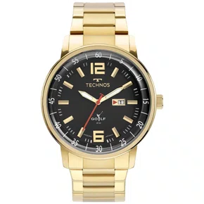 Relógio Technos Masculino Golf Dourado 2115MWD/1H