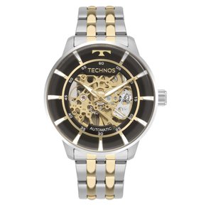 Relógio Automático Technos Masculino Dourado e Prateado G3265AA/1P