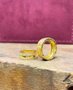 Alianças trabalhada com 84 diamante no aro feminino 8 mm em ouro amarelo